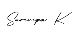 Surivipa Kultangwattana signature