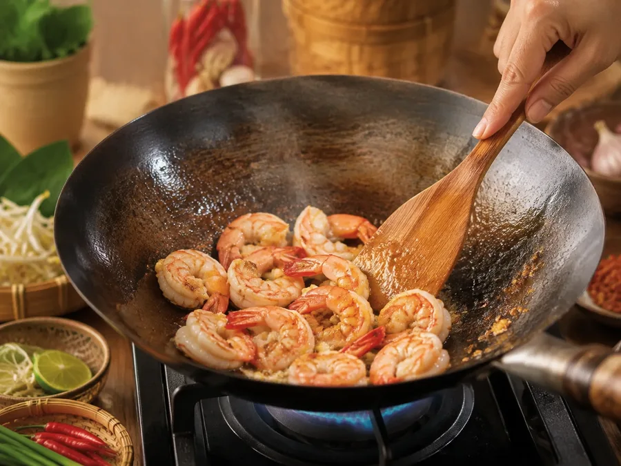 Cook protein on the stovetop